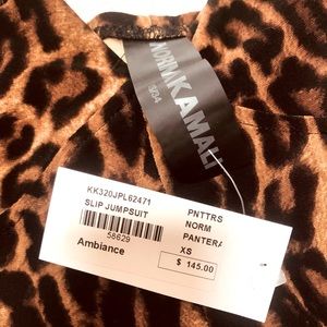 NWTO Norma Kamali wide leg jumpsuit